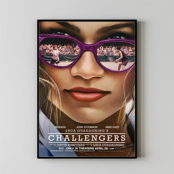Challengers Movie Poster Print, Canvas Wall Art, Room Decor, Movie Art, Gifts for HimHer, Wall Art Print, Vintage Film Art 1
