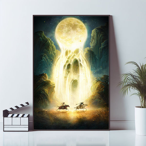 Chang'an Thirty Thousand Miles Movie Poster, Wall Art Prints, Canvas Material Gift, Home Decor, Live Room Wall Art 1637470100