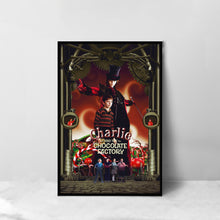Charlie and the Chocolate Factory Movie Poster - High Quality Canvas Art Print - Room Decoration - Art Poster For Gift 1659461755