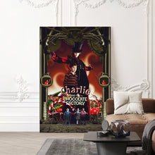 Charlie and the Chocolate Factory Movie Poster - High Quality Canvas Art Print - Room Decoration - Art Poster For Gift 1659461755