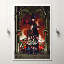 Charlie and the Chocolate Factory Poster 2024 FilmRoom Decor Wall ArtPoster GiftCanvas prints 2