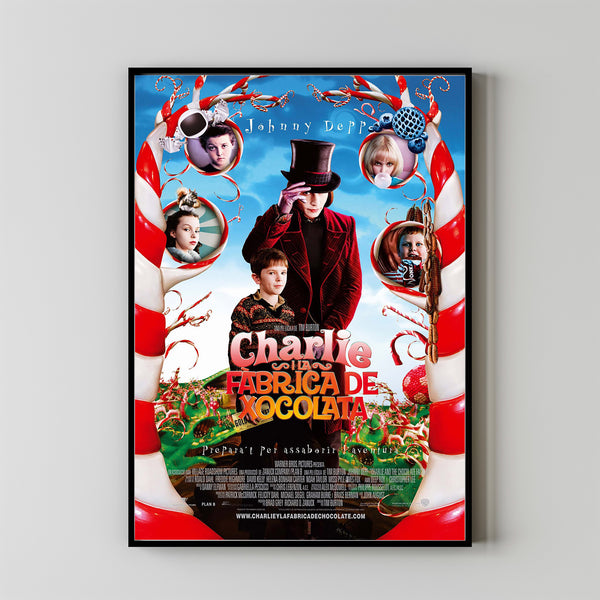 Charlie and the Chocolate Factory Poster 2024 FilmRoom Decor Wall ArtPoster GiftCanvas prints 3