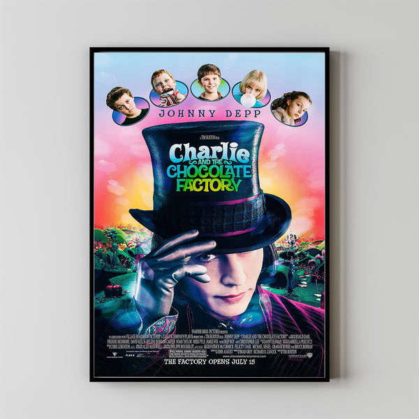Charlie and the Chocolate Factory Poster 2024 FilmRoom Decor Wall ArtPoster GiftCanvas prints 5