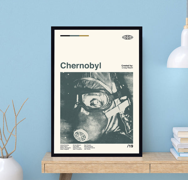 Chernobyl Movie Poster, Craig Mazin, Retro Movie Poster, Abstract Poster, Retro Poster, Minimalist Art, Vintage Poster, Wall Decor 1700825033