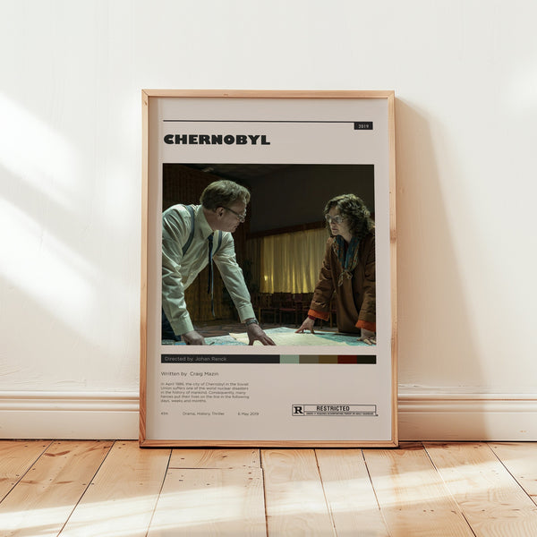 Chernobyl Poster, Jared Harris Wall Art, Minimalist Wall Decor, Dramatic Historical Event Print, Tv Series Gift 1747845041
