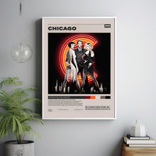 Chicago Poster, Rob Marshall, Minimalist Movie Poster, Room decor