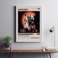 Chicago Poster, Rob Marshall, Minimalist Movie Poster, Room decor