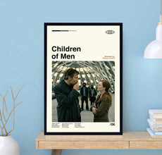 Children of Men Poster, Children of Men Print, Alfonso Cuarón, Retro Poster, Minimalist Art, Vintage Poster, Midcentury Art, Wall Decor 1731032023