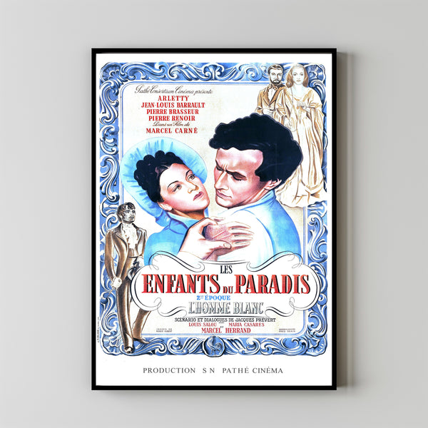 Children of Paradise 1945 Poster Art Print Movie Posters Gift for Movie lovers 1