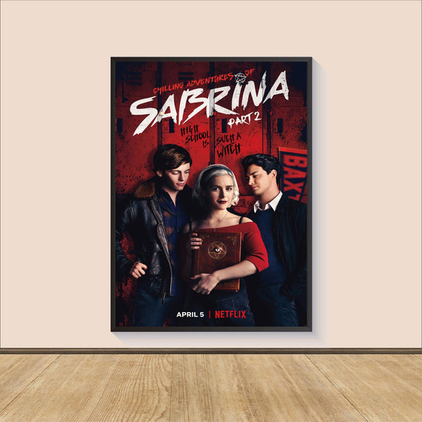 Chilling Adventures Movie Poster Print, Canvas Wall Art, Room Decor, Movie Art, Gifts for HimHer, Wall Art Print 1570752277