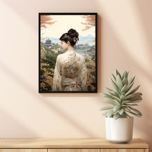 Vintage Chinese Girl Poster - Traditional Chinese Elegance | Cultural Wall Art