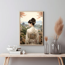 Vintage Chinese Girl Poster - Traditional Chinese Elegance | Cultural Wall Art