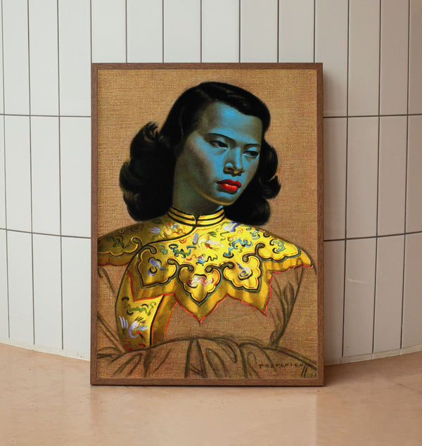 Chinese Girl Wall Art Print - Vintage Vladimir Tretchikoff 1248553962