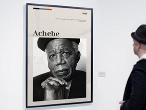 Chinua Achebe Poster Wall Art  Poster  Art Gift Quote Albert Chinualumogu Achebe Vintage Poet Writer Portrait 1561359954 6796