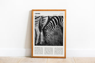 Chobe National Park Botswana Wall Art Poster Poster Black White Chobe National Park, Botswana Poster  Poster  Art Gift 1699841707