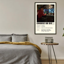 Choose or Die (2022) Movie Poster Canvas Poster Minimalist Poster Art Print Gifts for Lover Mural Painting Home Decoration 1766624109