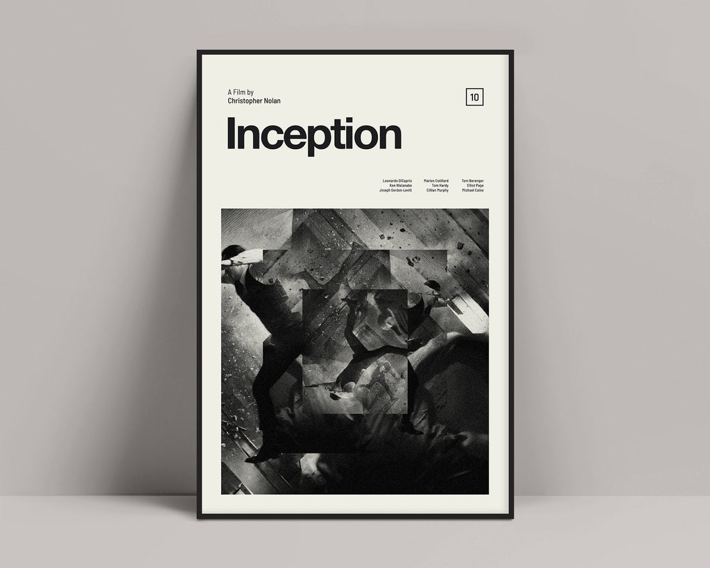 Inception Interstellar Christopher Nolan Poster, Inception, Interstellar, Leonardo DiCaprio ...