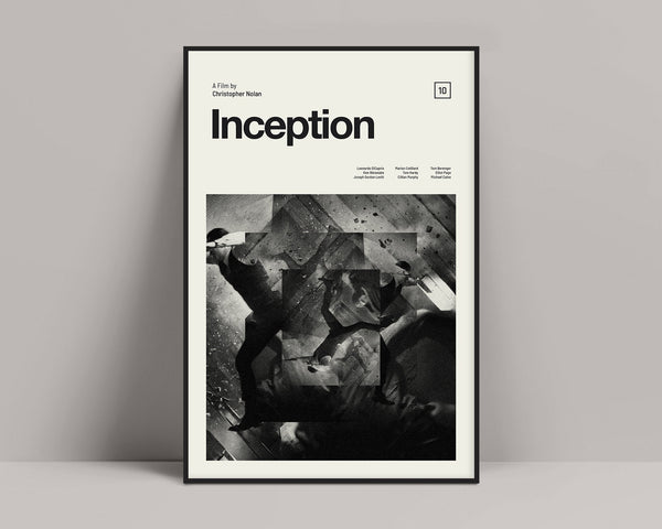 Christopher Nolan Poster, Inception, Interstellar, Leonardo DiCaprio, Joseph Gordon-Levitt, Tom Hardy, Matthew McConaughey, Anne Hathaway 1133262841