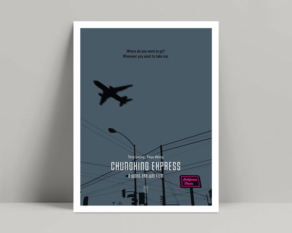 Chungking Express - Minimalist Poster, Minimalist Print, Wong Kar Wai, Takeshi Kaneshiro, Tony Leung, Faye Wong, In the Mood for Love 621181871