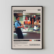 Chungking Express, Kar-Wai Wong, Minimalist Movie Poster, Vintage Retro Art