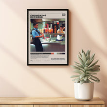 Chungking Express, Kar-Wai Wong, Minimalist Movie Poster, Vintage Retro Art