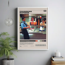 Chungking Express, Kar-Wai Wong, Minimalist Movie Poster, Vintage Retro Art