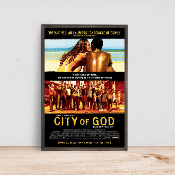 Cidade de Deus Movie Poster, Room Decor, Home Decor, Art Poster for Gift 1665226478