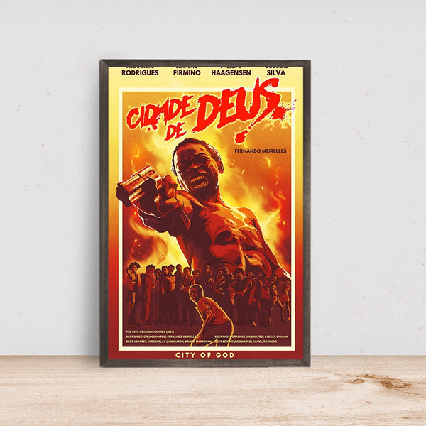 Cidade de Deus Movie Poster, Room Decor, Home Decor, Art Poster for Gift 1679394075