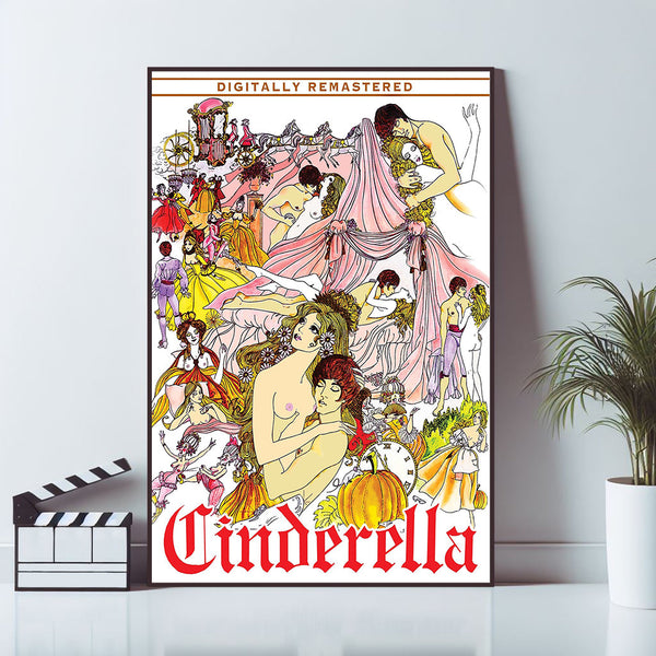 Cinderella 1977 Movie Art Print, Canvas Material Gift, Home Decor, Live Room Wall Art, High Quality Reproduction, Keepsake 1628099313