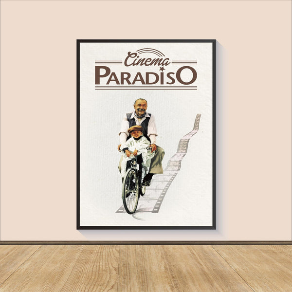 Cinema Paradiso Movie Poster Print, Canvas Wall Art, Room Decor, Movie Art, Gifts for HimHer, Wall Art Print, Art Poster For Gift 1570752627