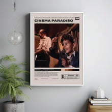 Cinema Paradiso Poster, Giuseppe Tornatore, Minimalist Movie Poster