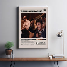 Cinema Paradiso Poster, Giuseppe Tornatore, Minimalist Movie Poster