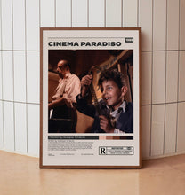 Cinema Paradiso Poster, Giuseppe Tornatore, Minimalist Movie Poster