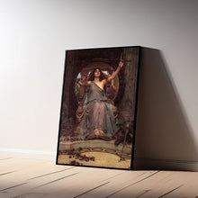 Circe Offering the Cup to Ulysses, 1891 Retro Poster, Canvas material poster, High Quality Print, Art Poster For Gift, Wall Art Print 1645299828