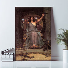 Circe Offering the Cup to Ulysses, 1891 Retro Poster, Canvas material poster, High Quality Print, Art Poster For Gift, Wall Art Print 1645299828