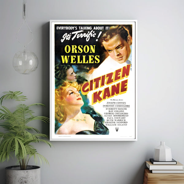 Citizen Kane Poster Art Print Movie Posters Gift for Movie lovers
