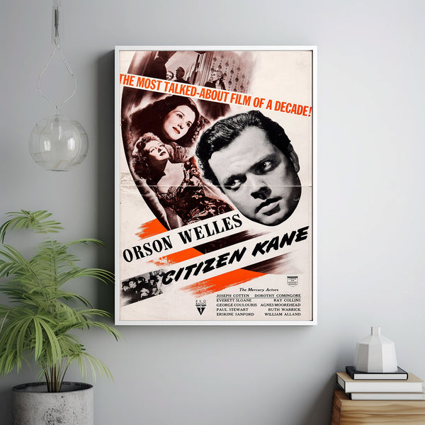 Citizen Kane Poster Art Print Movie Posters Gift for Movie lovers 11