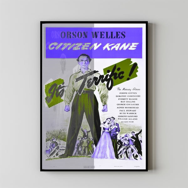 Citizen Kane Poster Art Print Movie Posters Gift for Movie lovers 3