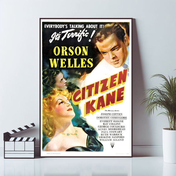 Citizen Kane, Movie Poster, Wall Art Prints, Art Poster, Canvas Material Gift, Keepsake, Home Decor, Live Room Wall Art 1597234159