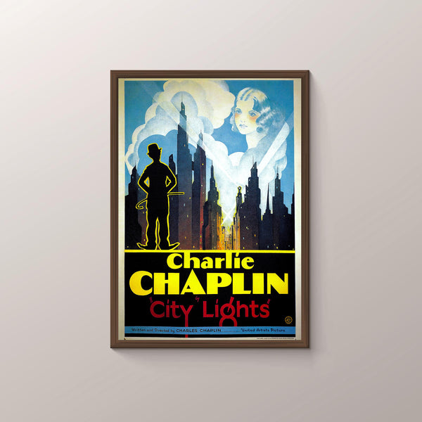 City Lights Movie Poster, Room Decor, Home Decor, Art Poster for Gift 1570764224
