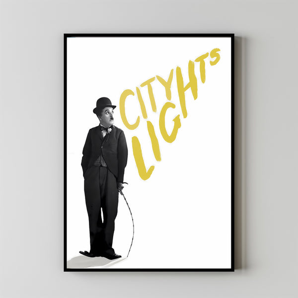 City Lights (1931) Poster Art Print Movie Posters Gift for Movie lovers 1