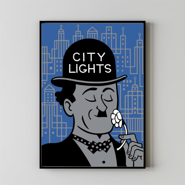 City Lights (1931) Poster Art Print Movie Posters Gift for Movie lovers 2