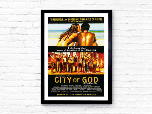 City of God - Cidade de Deus - 2002 - Movie Poster - Film Poster - Cinema Poster - A1A2A3A4A5 1592279477