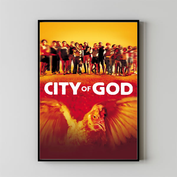 City of God (2002) Poster Art Print Movie Posters Gift for Movie lovers