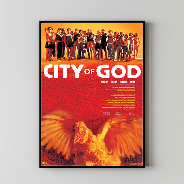 City of God (2002) Poster Art Print Movie Posters Gift for Movie lovers 4