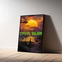 Civil War Movie Poster, Art Poster, Home Decor, Canvas Material Gift, High Quality Reproduction, Keepsake 1616529732