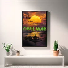 Civil War Movie Poster, Art Poster, Home Decor, Canvas Material Gift, High Quality Reproduction, Keepsake 1616529732