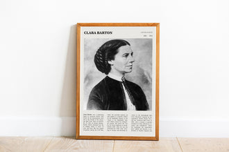 Clara Barton Wall Art Nurse American Red Cross Poster Clara Barton Poster  Black White Poster  Poster  Art Gift 1688321520