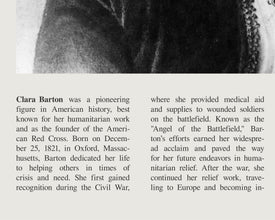 Clara Barton Wall Art Nurse American Red Cross Poster Clara Barton Poster  Black White Poster  Poster  Art Gift 1688321520