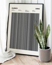Clerks Movie Barcode Print, Clerks Print, Clerks Poster, Clerks Wall Art, Clerks Art Print, Clerks Frames Print, Movie Buff Gifts 1631622675